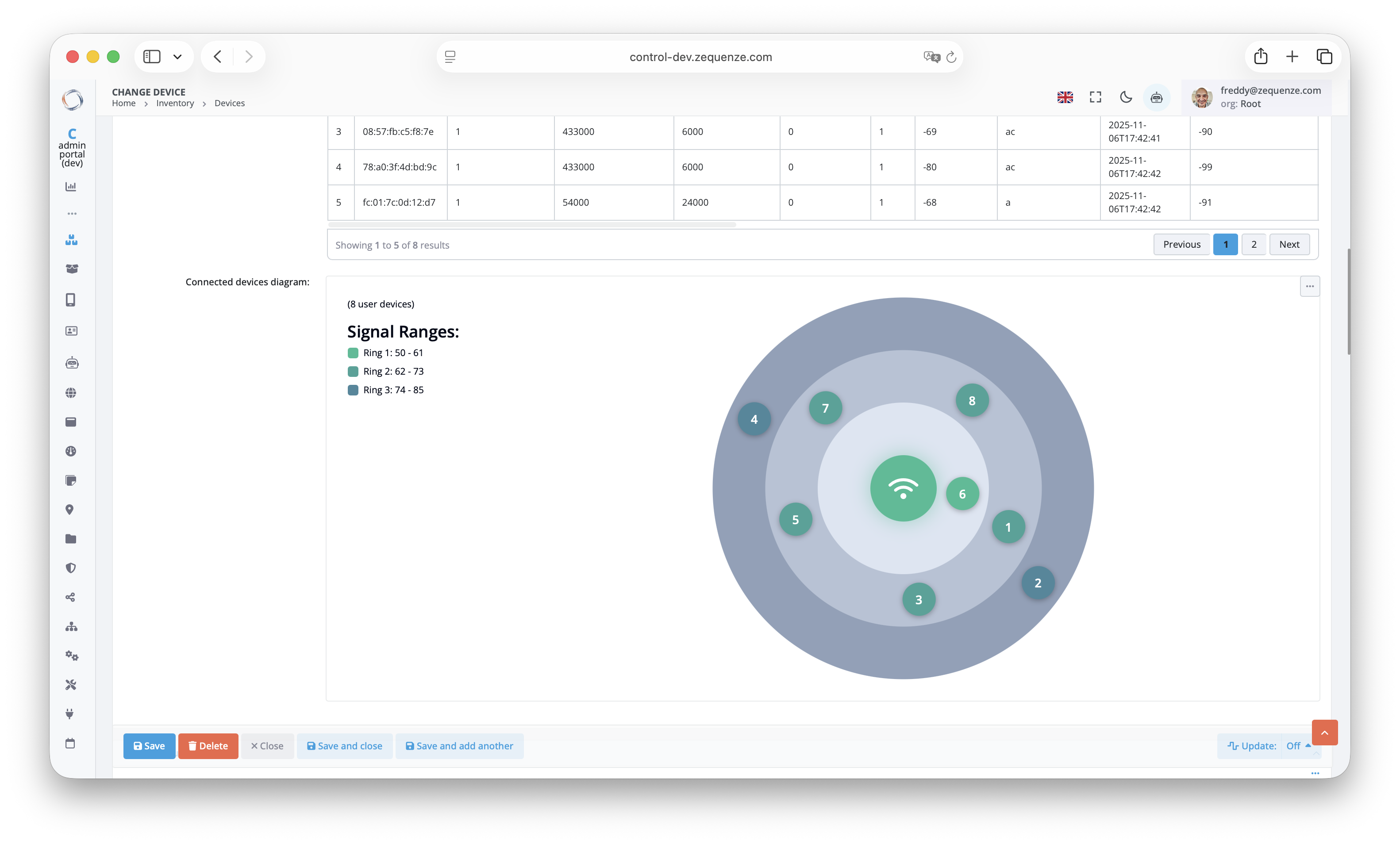 CONTROL WiFi Optimization